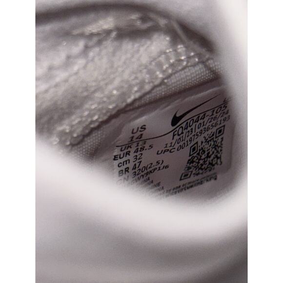 NEW Nike Vapor Edge Pro 360 2 TB White Red FQ4044-105 Men’s Size 14 - Picture 7 of 7